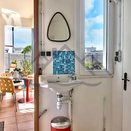 Casa de Férias Localise - M37 - Maison De A Deux Pas Du Centre Et Des Plages - Wifi Inclus - Draps Inclus - Animaux Bienvenus - Exterieur Clos - Parking Privatif *